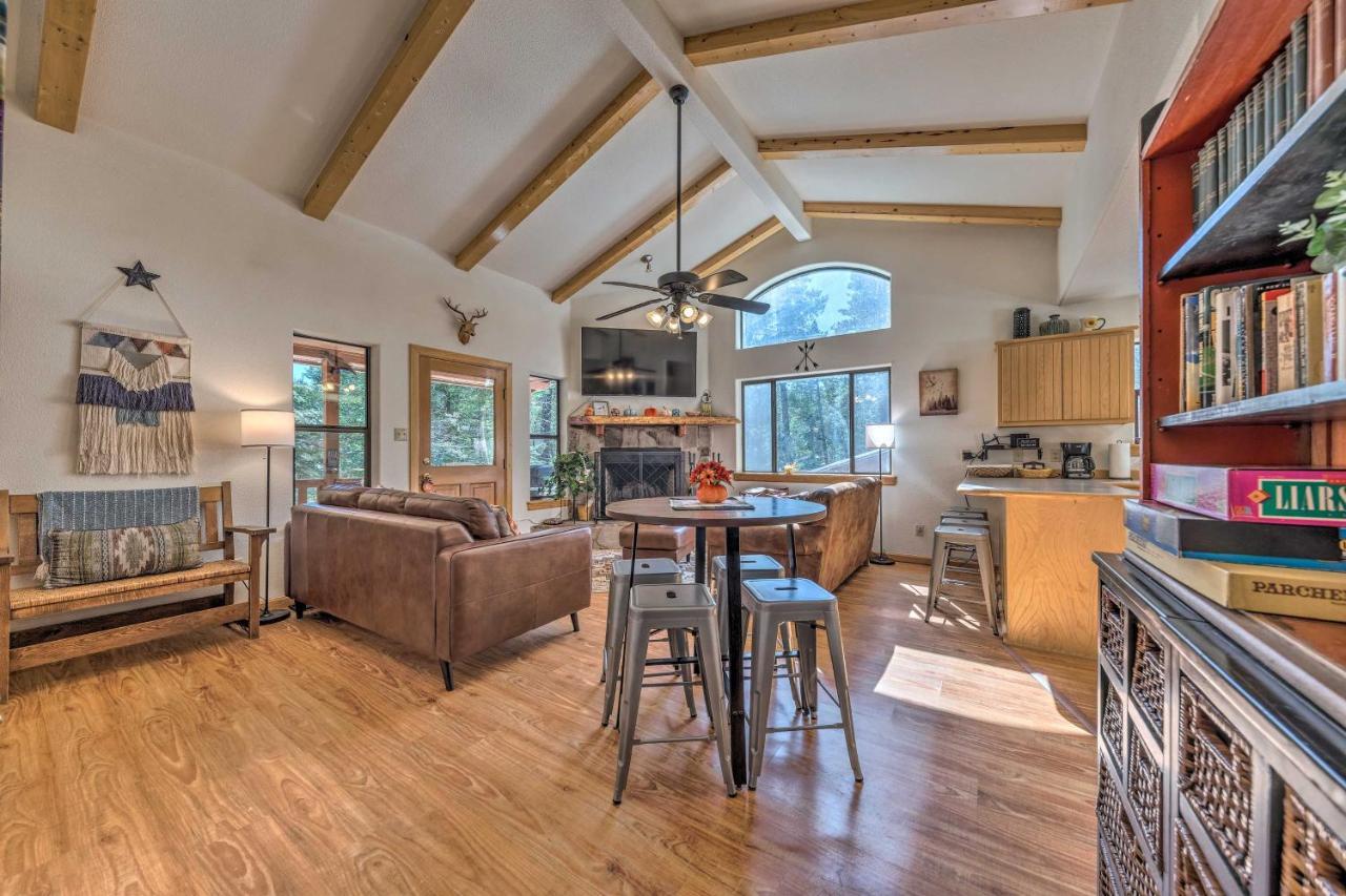 Charming Coppertop Cloudcroft Cabin 3 Mi To Ski 외부 사진